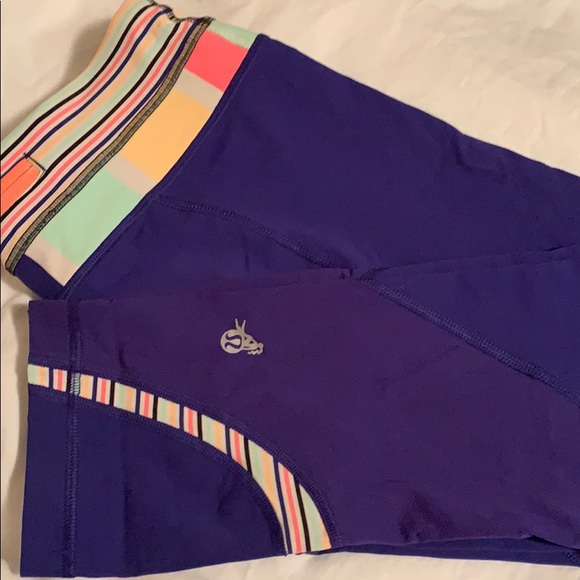 lululemon athletica Pants - Lululemon Limited Edition Seawheeze Inspire crops. lululemon athletica Pants - Lululemon Limited Edition Seawheeze Inspire crops.